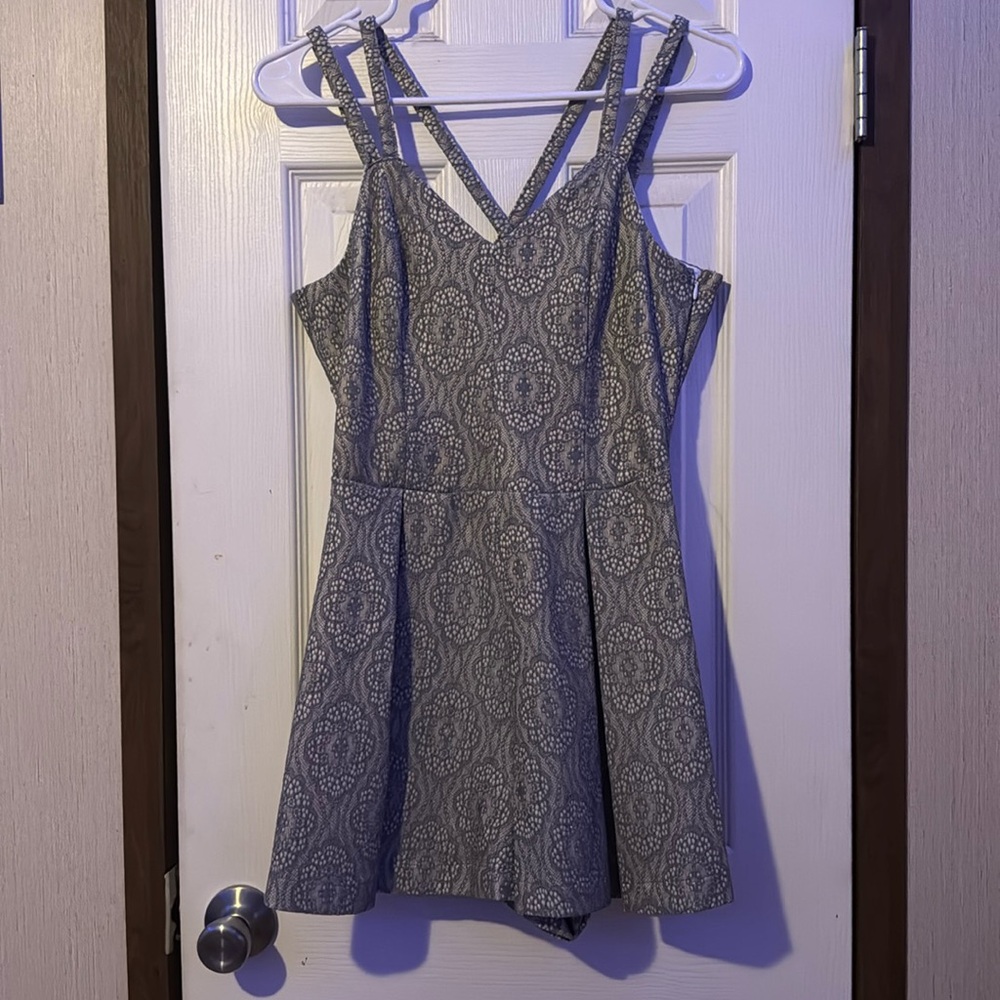 Grey romper
